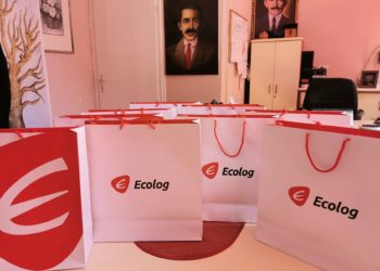 U shpërnda pajisja teknologjike donacion nga Ecolog-u