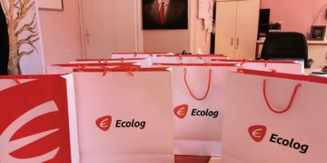 U shpërnda pajisja teknologjike donacion nga Ecolog-u